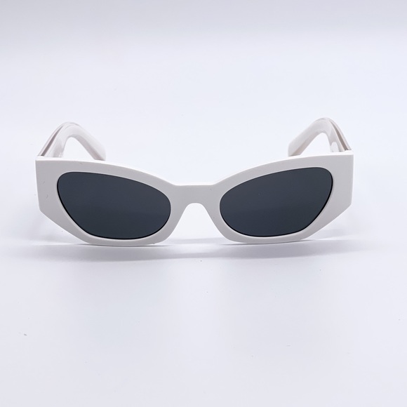 NEW DG6186 331287 SUNGLSSES DOLCE&GABBANA DG6186 3312/87 WHITE CAT EYE EYEWEAR - Picture 2 of 9